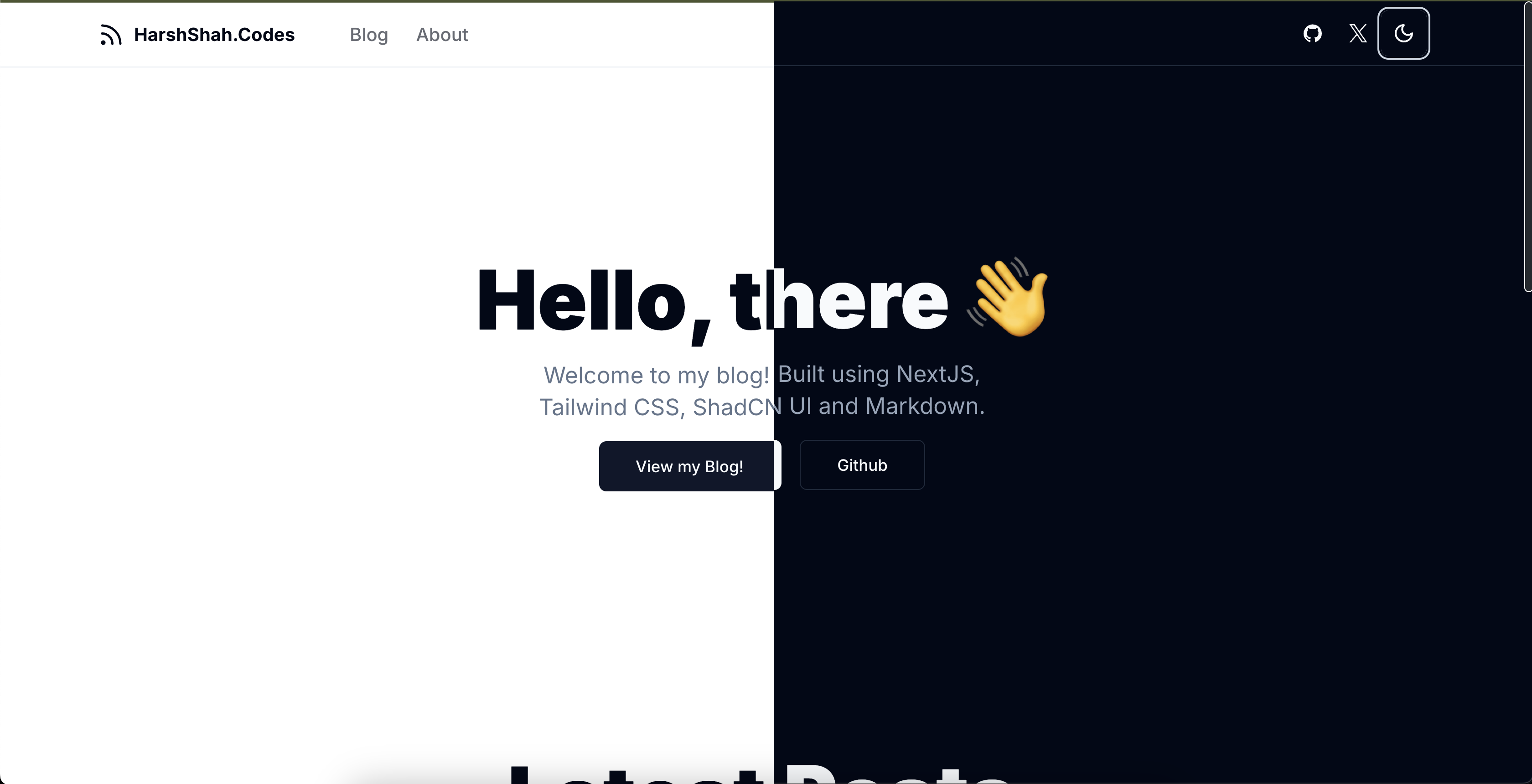 Personal Blog Site